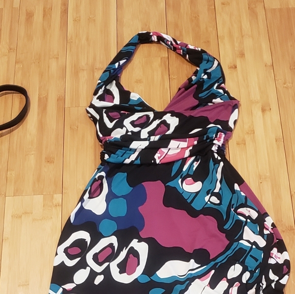 Multicolored Express Maxi Dress Small - Picture 6 of 6
